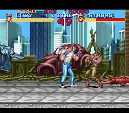 Final Fight (USA) In game screenshot